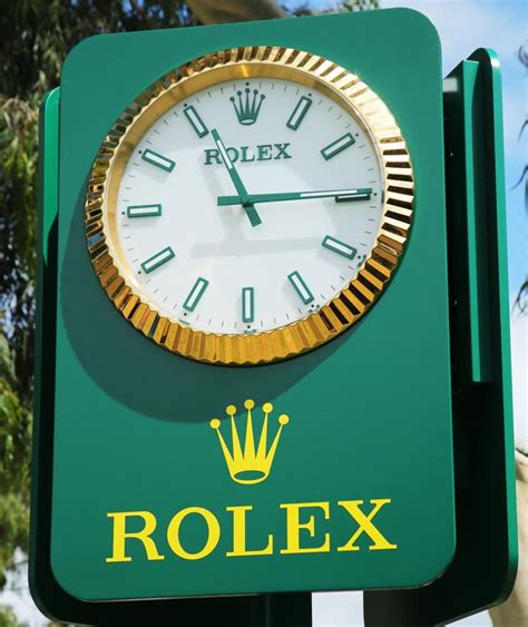 rolex official timekeeper.